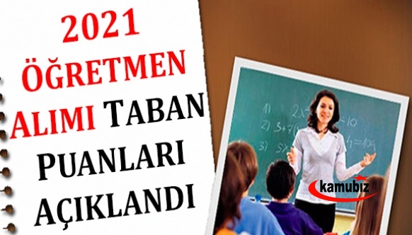 Sözleşmeli Öğretmen Alımı Sözlü Sınav Taban Puanları 2021 Belli Oldu