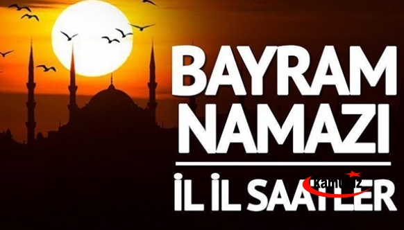 Bayram namazı kılınacak mı? Diyanet il il 2021 ramazan bayramı namaz saatlerini açıkladı