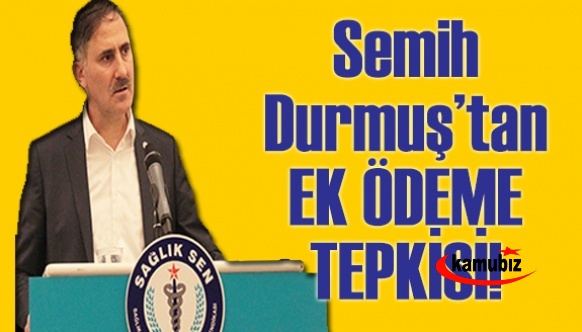 Sağlık Sen'den Sağlık Bakanlığına Ek Ödeme Tepkisi!