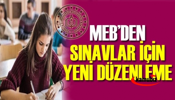 MEB'den İlkokul ve ortaokul öğrenci sınavları için yeni düzenleme