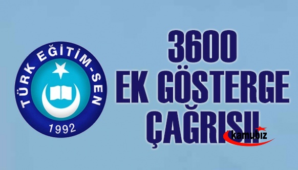 Türk Eğitim Sen: 3600 ek gösterge sözü hayata geçirilsin!