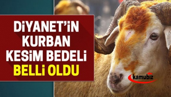 Diyanet 2021 kurban bedellerini açıkladı