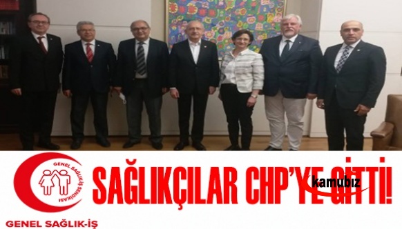 Sağlık Çalışanları 13 Maddelik Talebi CHP'ye İletti