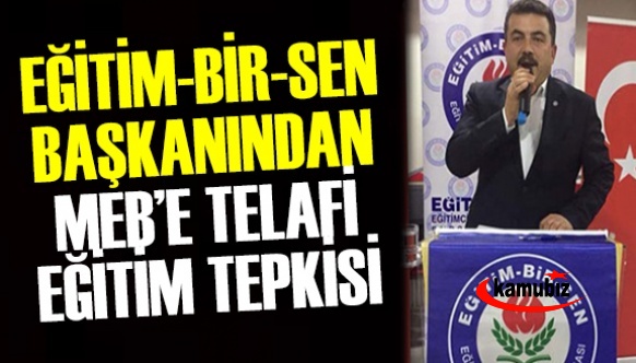 Eğitim Birsen Başkanından MEB'e Telafi Eğitiminde Ben Yokum Tepkisi!