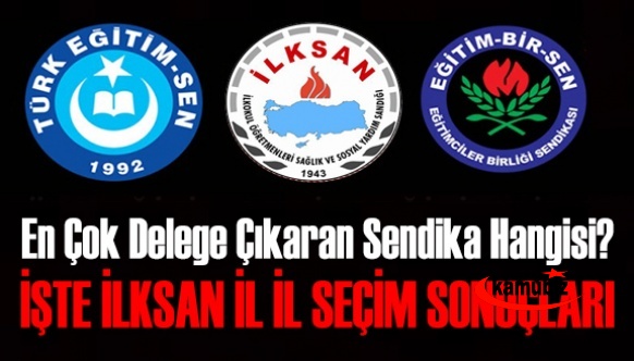 İllere göre İLKSAN 2021 seçim sonuçları belli oldu. İşte en çok delege çıkaran sendika