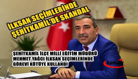 İlçe Milli Eğitim Müdürü İLKSAN Seçimlerinde Görevi Kötüye Mi Kullandı?