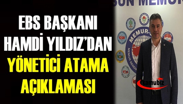 Eğitim Bir Sen Samsun Başkanın'dan Müdür Yardımcılarına Müjde!