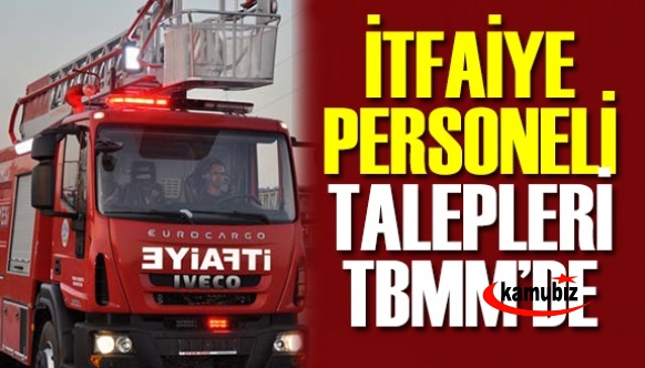 MHP itfaiye personeli özlük haklarını TBMM'ye taşıdı