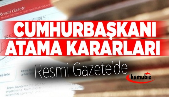 3 Temmuz 2021 tarihli bakanlık ve il müdürlüklerine flaş atama kararları