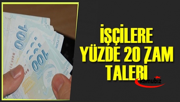 Kamu İşçilerine Yüzde 20 Zam İstenildi!