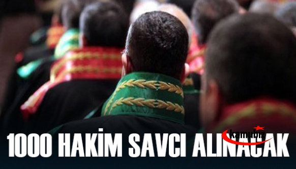 Adalet Bakanı açıkladı! 1000 hakim savcı alınacak