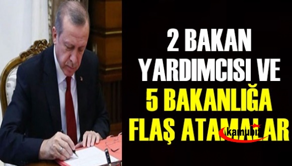 İki Bakan yardımcısı atandı, Rektör Melih Bulu görevden alındı! İşte beş bakanlığa ait flaş atamalar