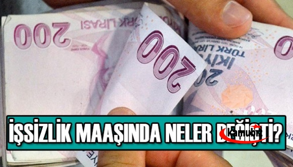 İşsizlik maaşında şartlar değişti!