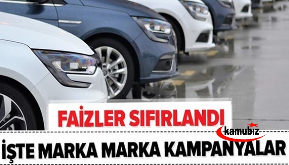 Araç almak isteyenlere müjde! Sıfır faiz, kasko indirimi, 70 bin TL indirim! İşte otomobil markalarının Temmuz fiyatları…