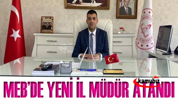 İlçe Milli Eğitim Müdürü Servet Canlı İl Müdürü Oldu