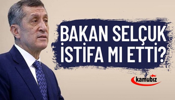 Yeni Şafak Muhabiri: Bakan Ziya Selçuk istifa etti!