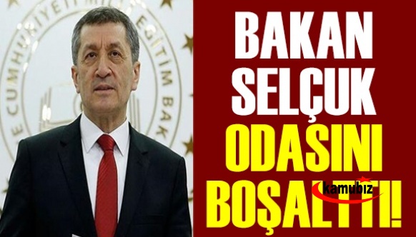 Ziya Selçuk, makam odasını boşalttı iddiası!