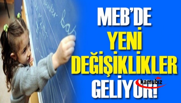 Milli Eğitim'de yeni değişiklikler: İkili eğitim gidiyor, not sistemi değişiyor