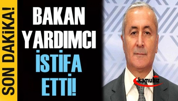 Bakan yardımcısı Mustafa Safran istifa etti