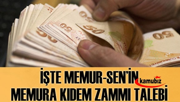 İşçilere 100 TL verildi. Memur Sen memurlara da, kıdem zammı istiyor