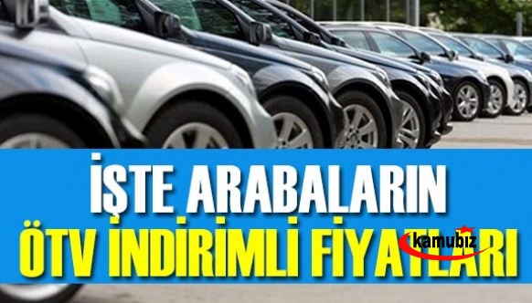 ÖTV indirimi sonrası sıfır otomobiller kaç lira oldu?