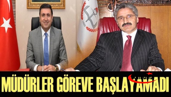 Valiler Ankara ve İzmir Milli Eğitim Müdürlerini  Göreve Başlatmadı İddiası