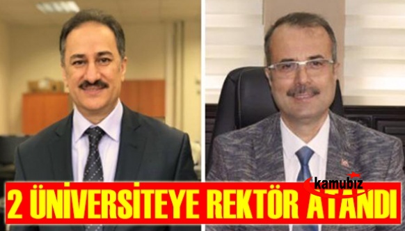 Cumhurbaşkanı 2 üniversiteye rektör atadı