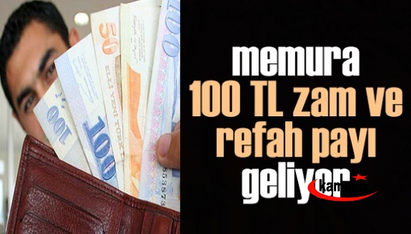 Sabah Gazetesinden memura refah payı, 100 TL seyyanen zam ve 3600 ek gösterge açıklaması