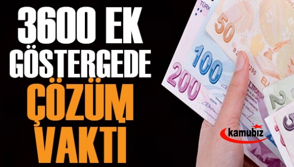 Ahmet Ünlü yazdı: 3600 ek göstergede çözüm vakti