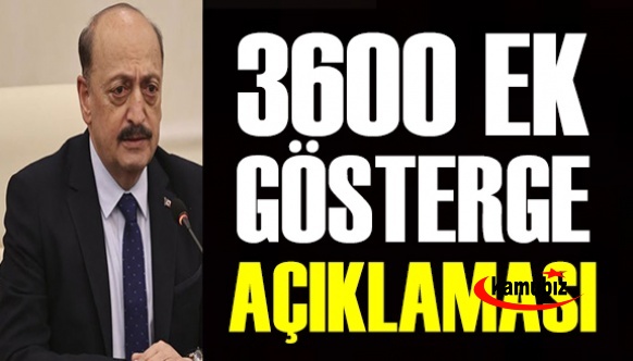 Çalışma Bakanı Bilgin'den 3600 Ek gösterge açıklaması