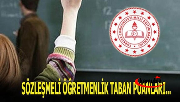 2021 Eylül Öğretmen Ataması Branş Bazında Taban Puanlar Belli Oldu