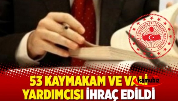 53 kaymakam ve vali yardımcısı ihraç edildi iddiası