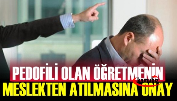 Çocuk pornosu izleyen öğretmenin memurluktan atılmasına Danıştaydan onay