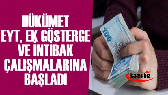 Hükümet EYT, 3600 ek gösterge ve intibak hazırlıklarına başladı