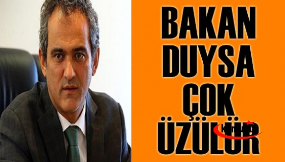 Bakan Mahmut Özer duysa, inanın çok üzülür