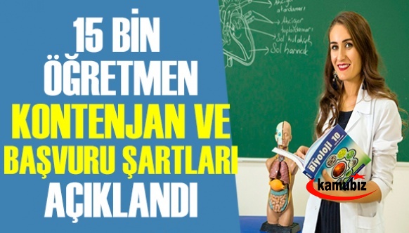 MEB 2022 Ocak 15 Bin Öğretmen Ataması Branşlar Bazında Kontenjan Dağılımı ve Atama Takvimi Açıklandı