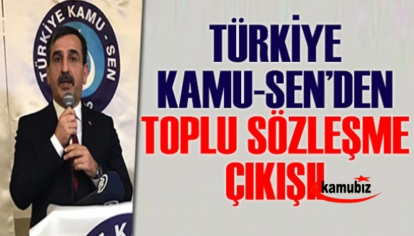 Kamusen Sen'den toplu sözleşme çıkışı! Vergi dilimi, seyyanen zam ve yardımcı hizmetliler çözüm beklerken onaylamamız mümkün değil!