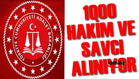 Adalet Bakanlığı 1000 Hakim ve Savcı Alımı Yapıyor (11 Ekim 2021)