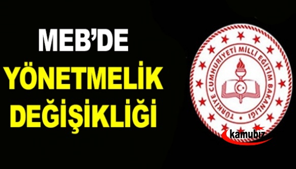 MEB Ortaöğretim Kurumları Yönetmeliği değişti (13 Ekim 2021)