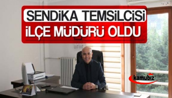 Memur-Sen İlçe Temsilcisi Milli Eğitim Müdürü Oldu