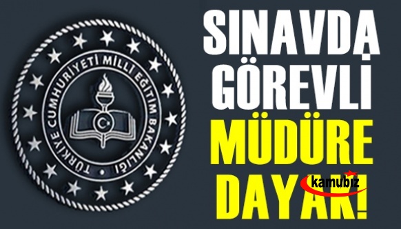 MTSK sınavında okul müdürüne dayak!