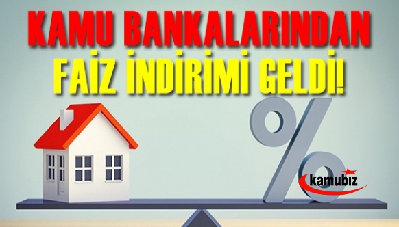 Kamu bankalarından konut kredisinde faiz indirimi geldi