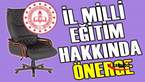 İl milli eğitim müdürlüğü hakkında meclise soru önergesi verildi