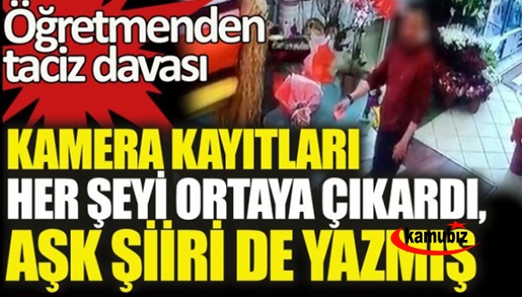 Evli öğretmene çiçek gönderen okul temizlik görevlisine 'taciz' davası açıldı