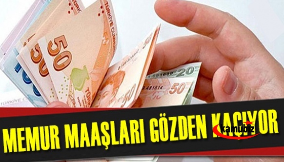 Memura yüzde 5, asgaii ücrete yüzde 25. Memur maaşları asgari ücrete koşuyor...