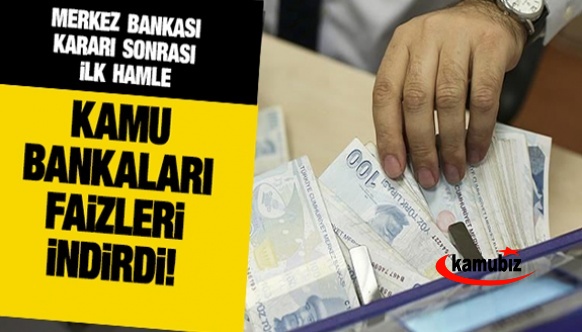 Kamu bankaları kredi faiz oranlarına indirim... İşte yeni konut kredisi faiz oranı