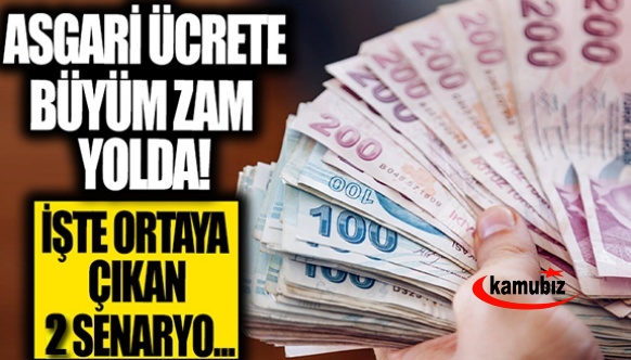 Asgari ücret artışında 2 farklı senaryo! Maaşlar ne kadar olacak?