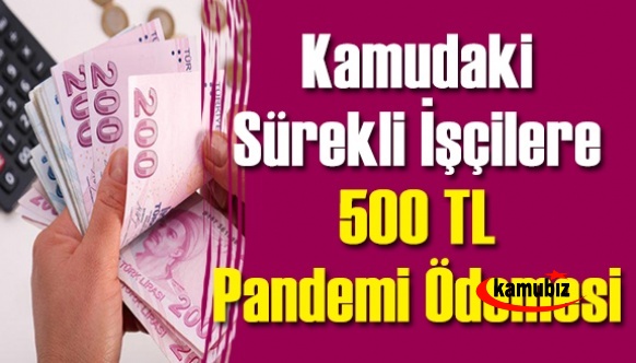 Kamudaki Sürekli İşçilere 500 TL Pandemi Ödemesi ve Bayram Harçlığı