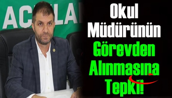 Sadece okul müdürünün görevden alınmasına Eğitim Bir Sen den tepki! Tek sorumlu müdür mü?