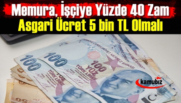 Nagihan Alçı: İşçiye, memura ve emekliye yüzde 40 zam, asgari ücret 5 bin TL olmalı